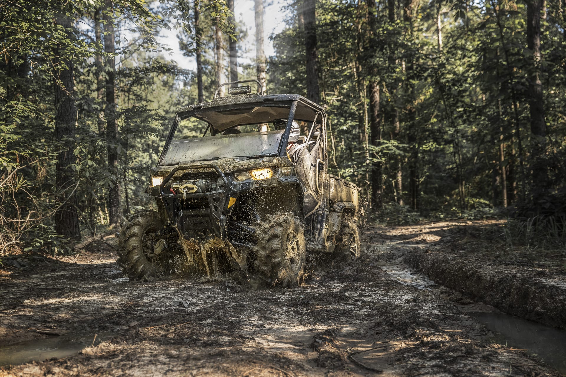 2018 Can-Am Defender X MR Lineup