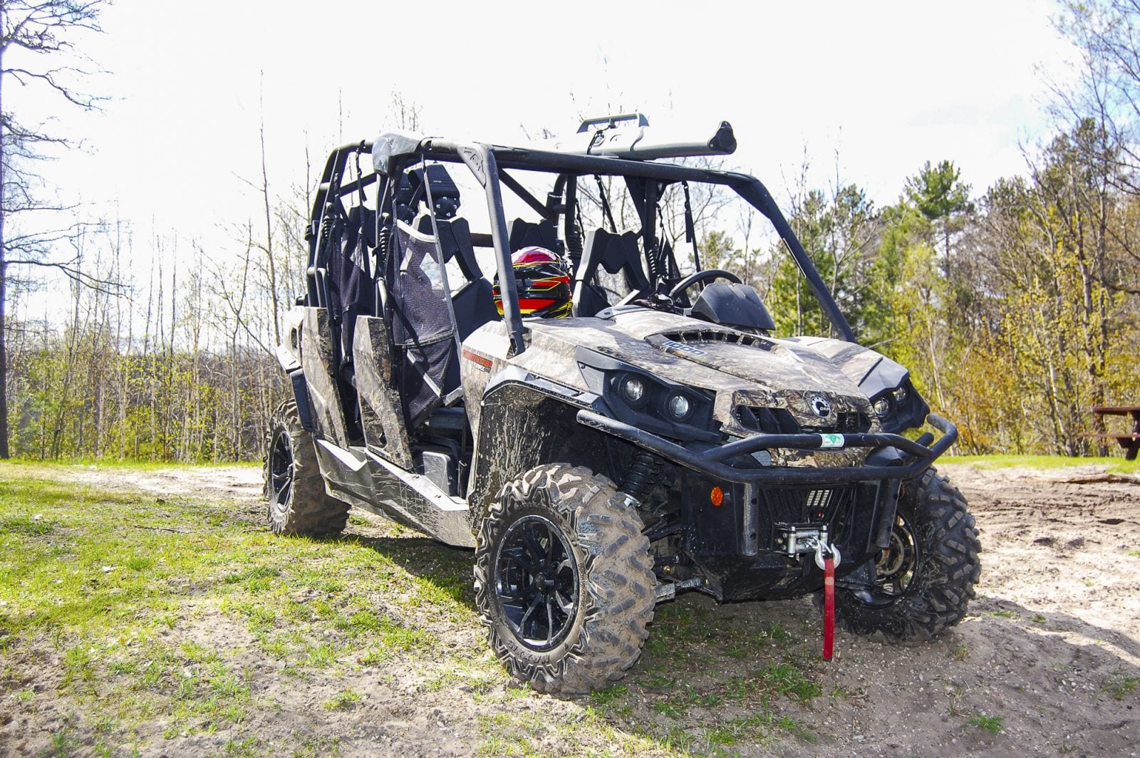 Another nice feature that makes the Commander XT package so appealing is the inclusion of the 4,500 lbs. Warn winch.