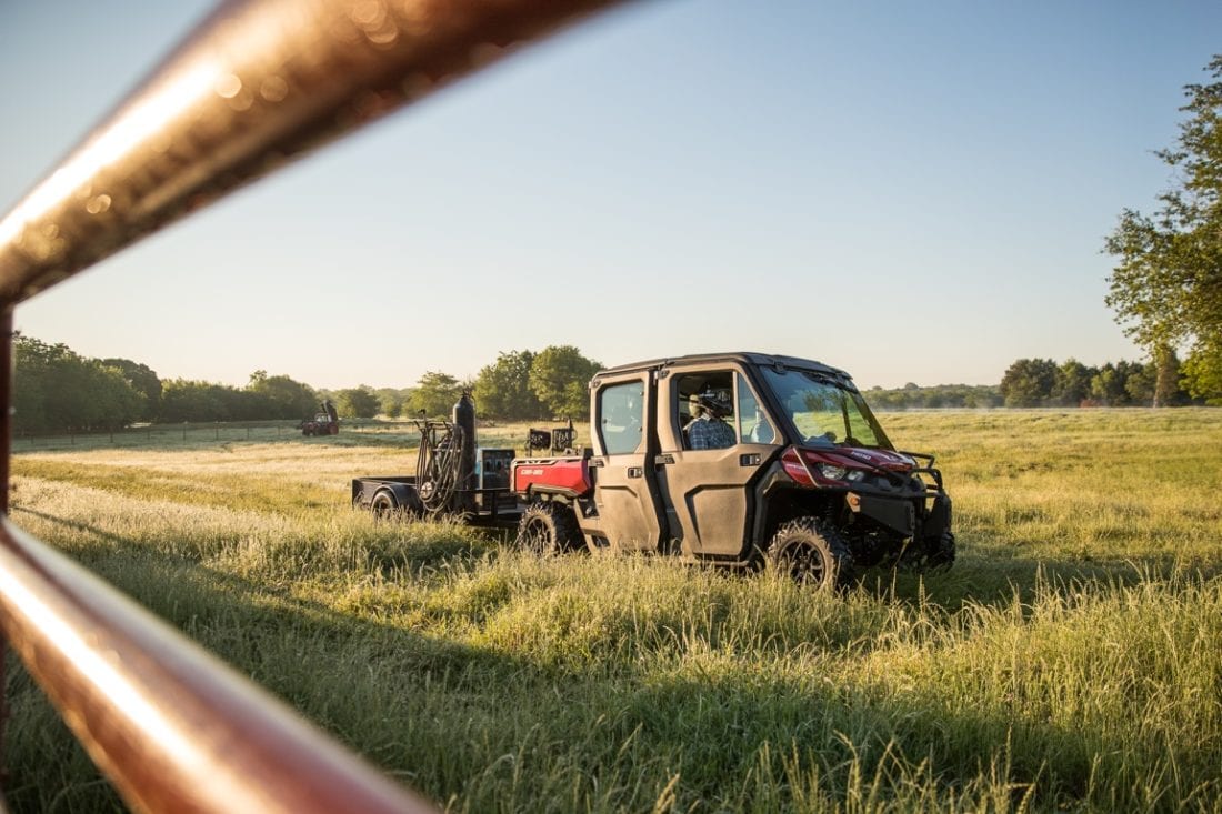 2018 Can-Am Defender Max Lineup