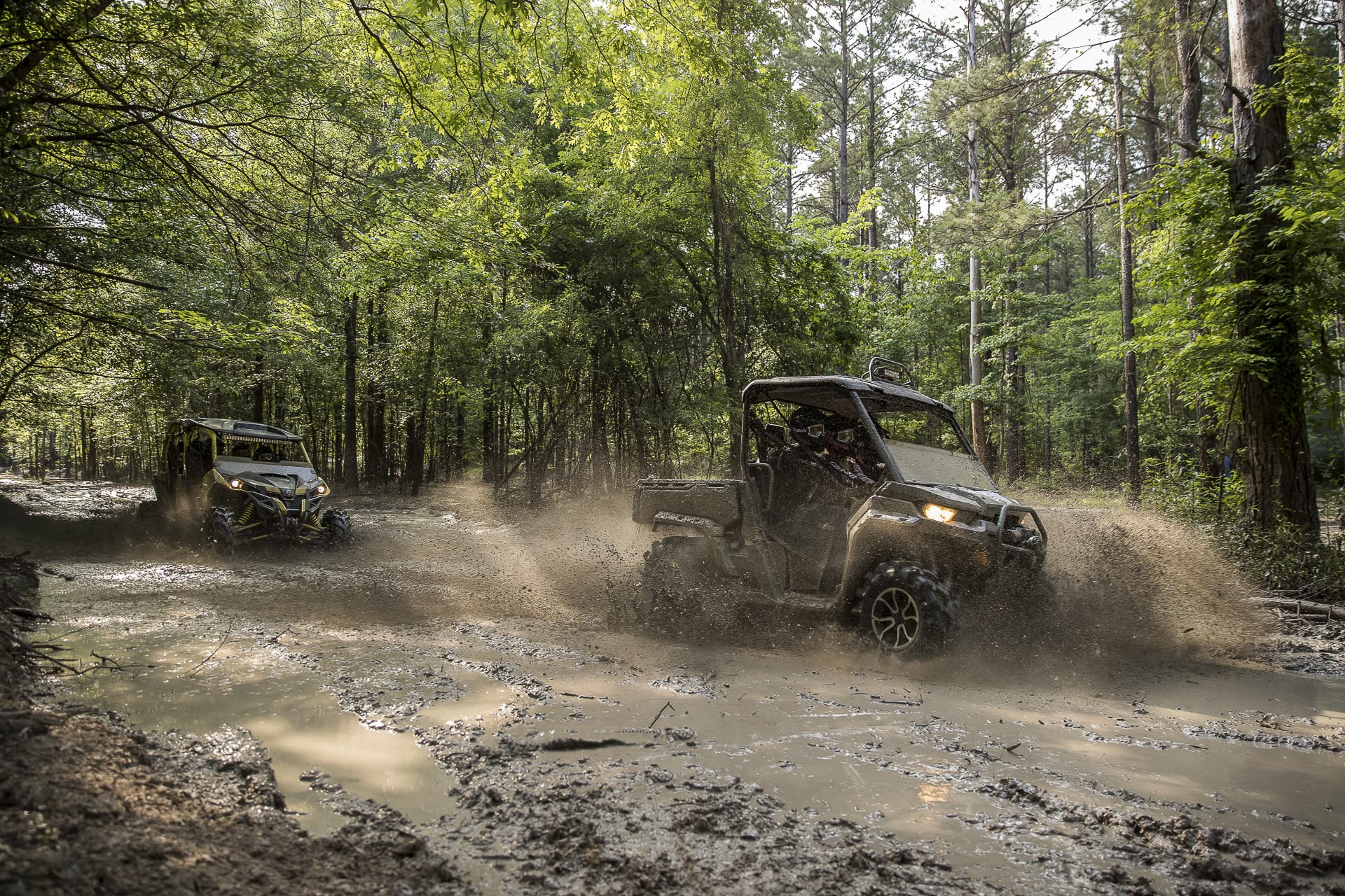 2018 Can-Am Defender X MR Lineup