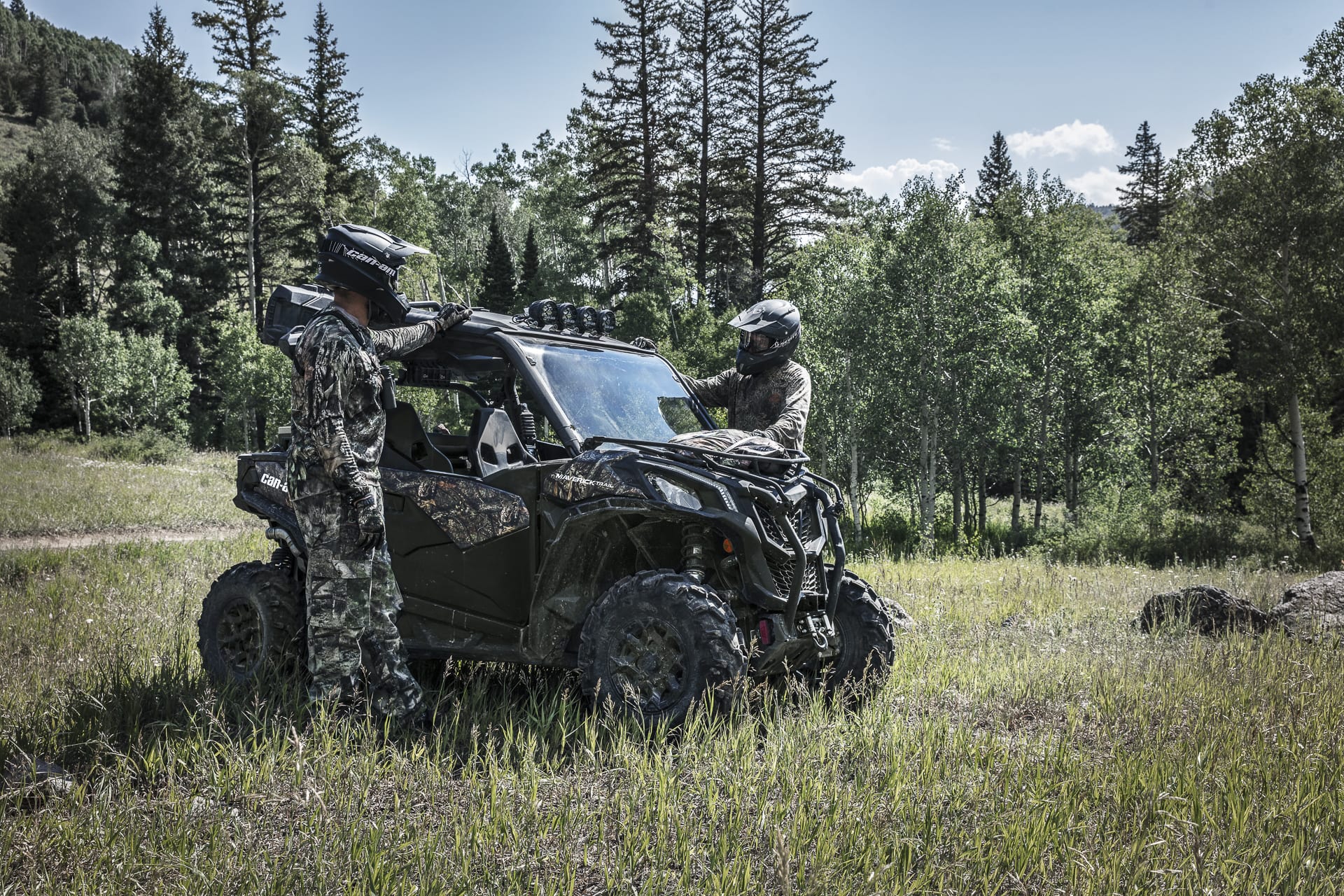 2018 Can-Am Maverick Trail Lineup