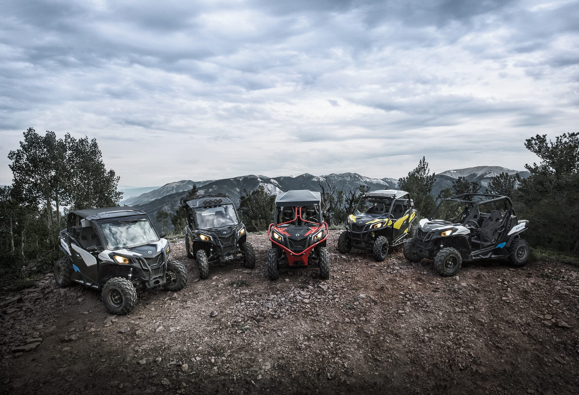 2018 Can-Am Maverick Trail Lineup