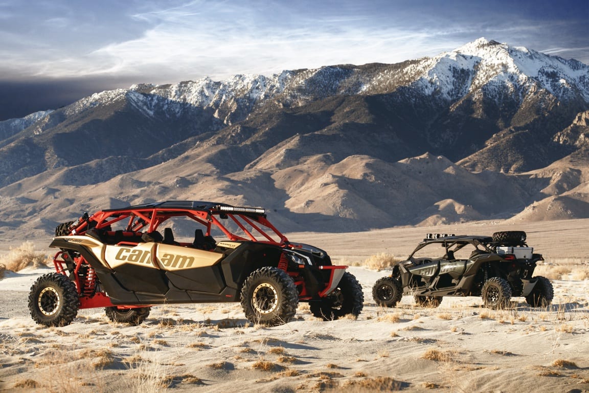 2018 Can-Am Mavrick Max X3 lineup