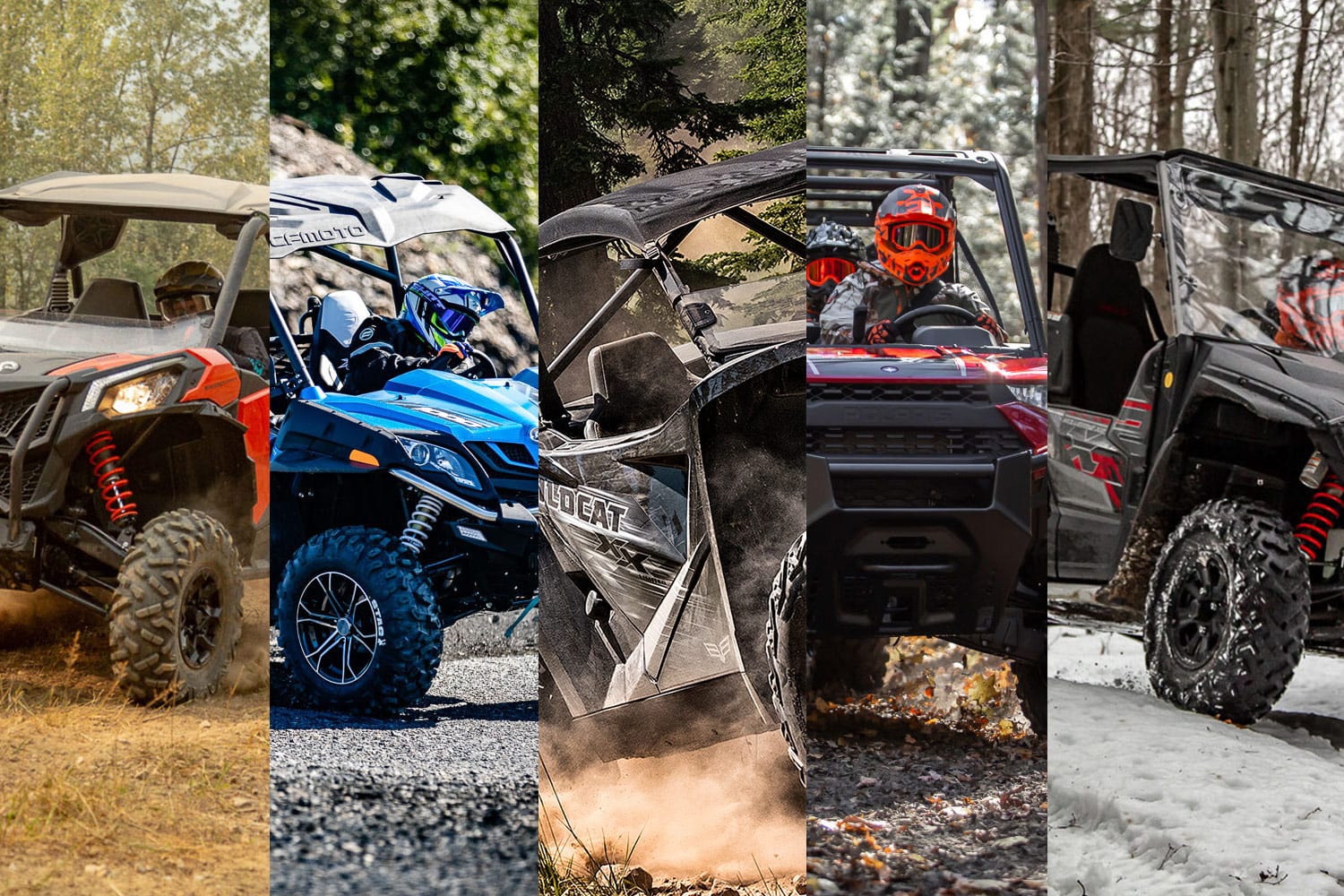 TOP 5 UTVs FOR 2019