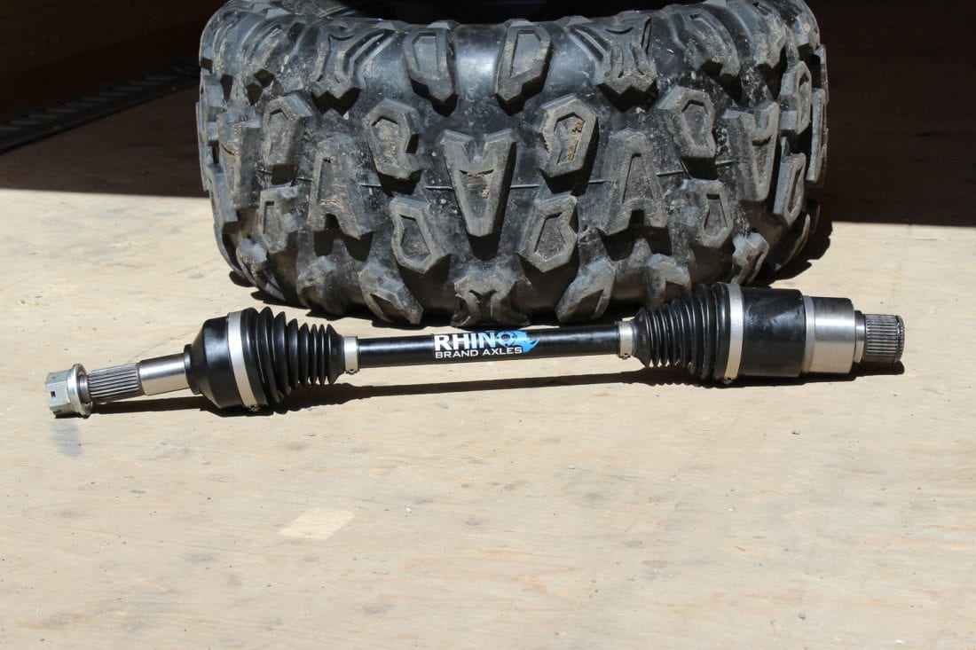 SUPERATV Rhino CV Joints Heavy Duty Axles for Extreme Conditions!