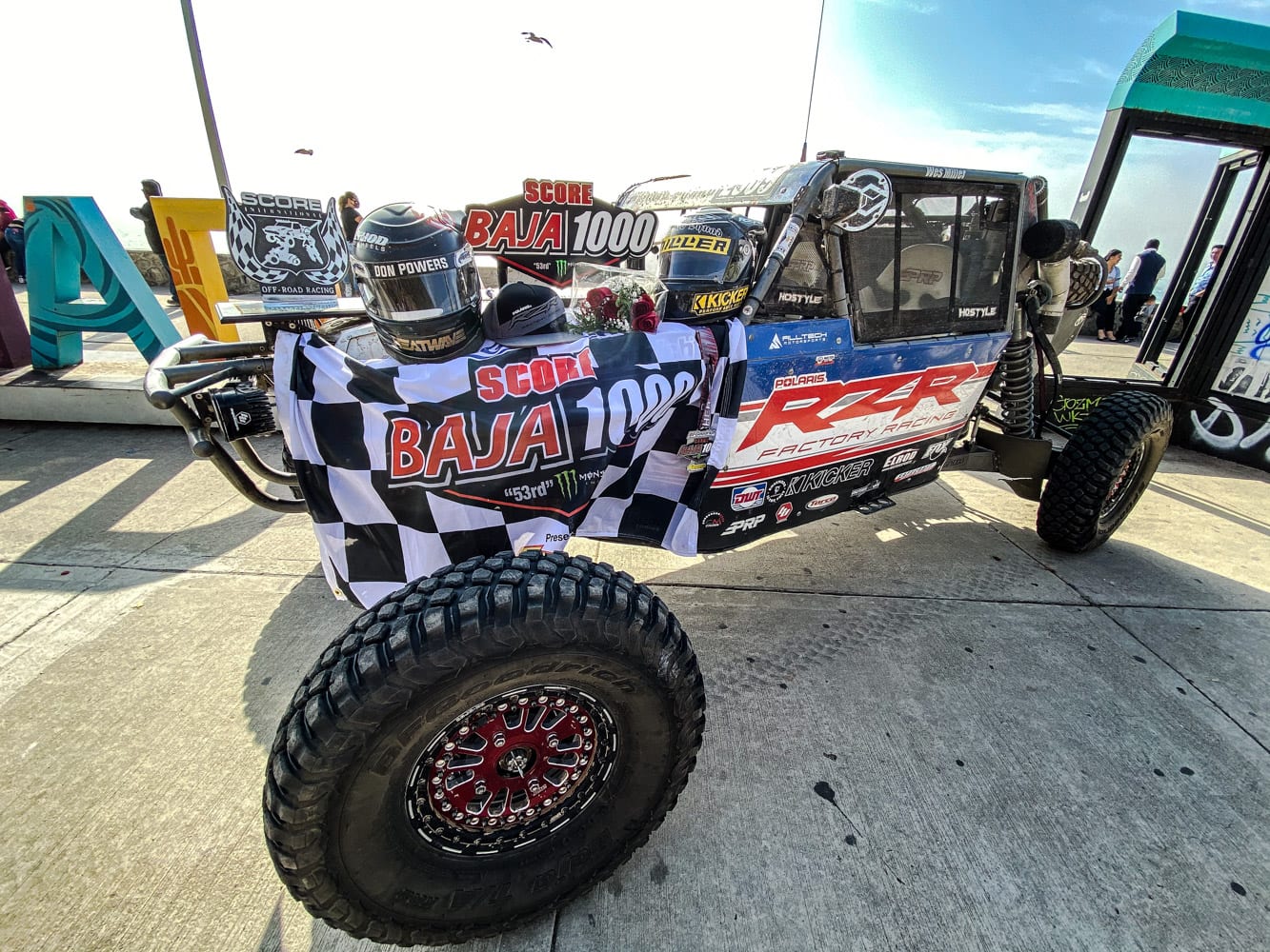 Polaris RZR Factory Racing 8th-Straight Win at SCORE Baja 1000