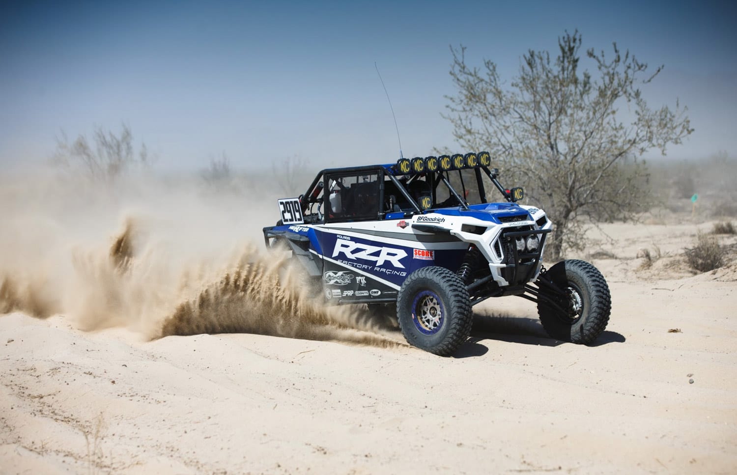 POLARIS RZR FACTORY RACING DOMINATES AT THE SAN FELIPE 250 WITH THREE WINS