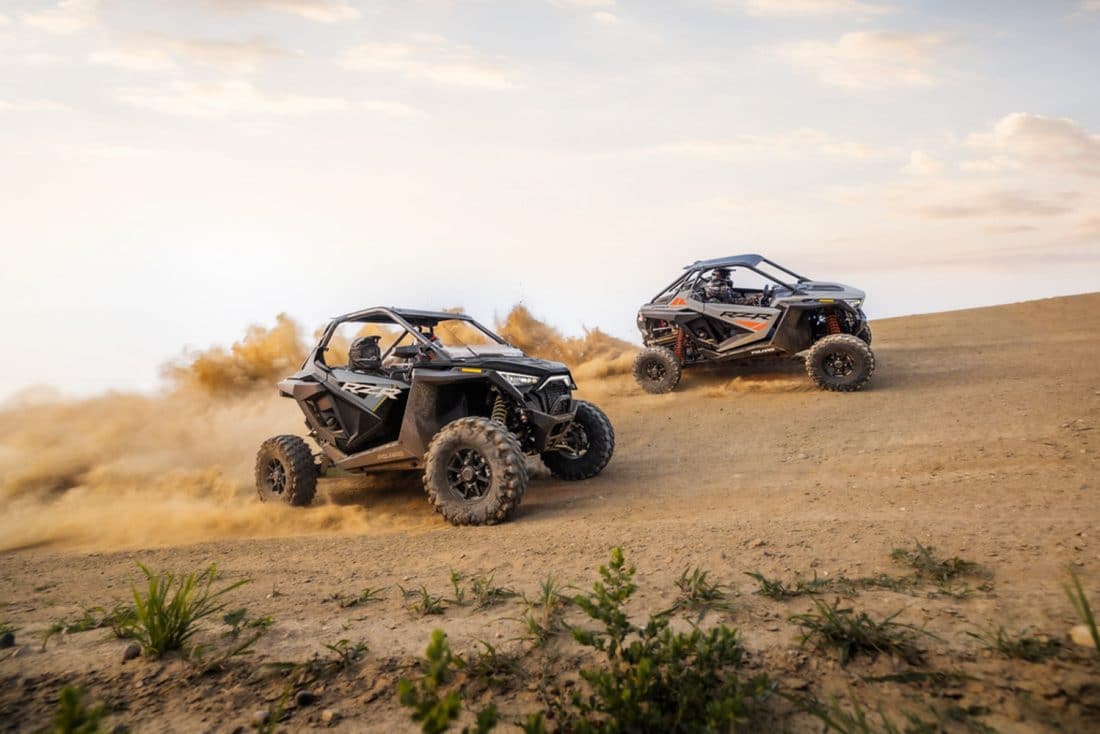 New Suspension Upgrades and Colorways to Polaris RZR Pro XP 2022 Lineup.