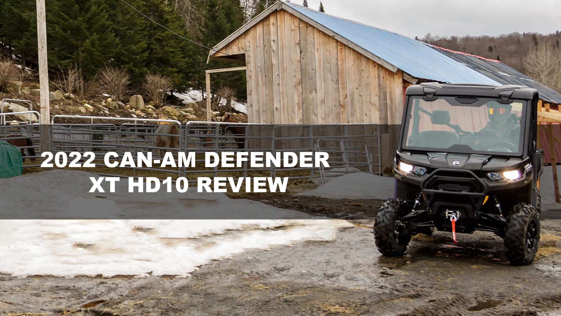 2022 Can-Am Defender XT HD10