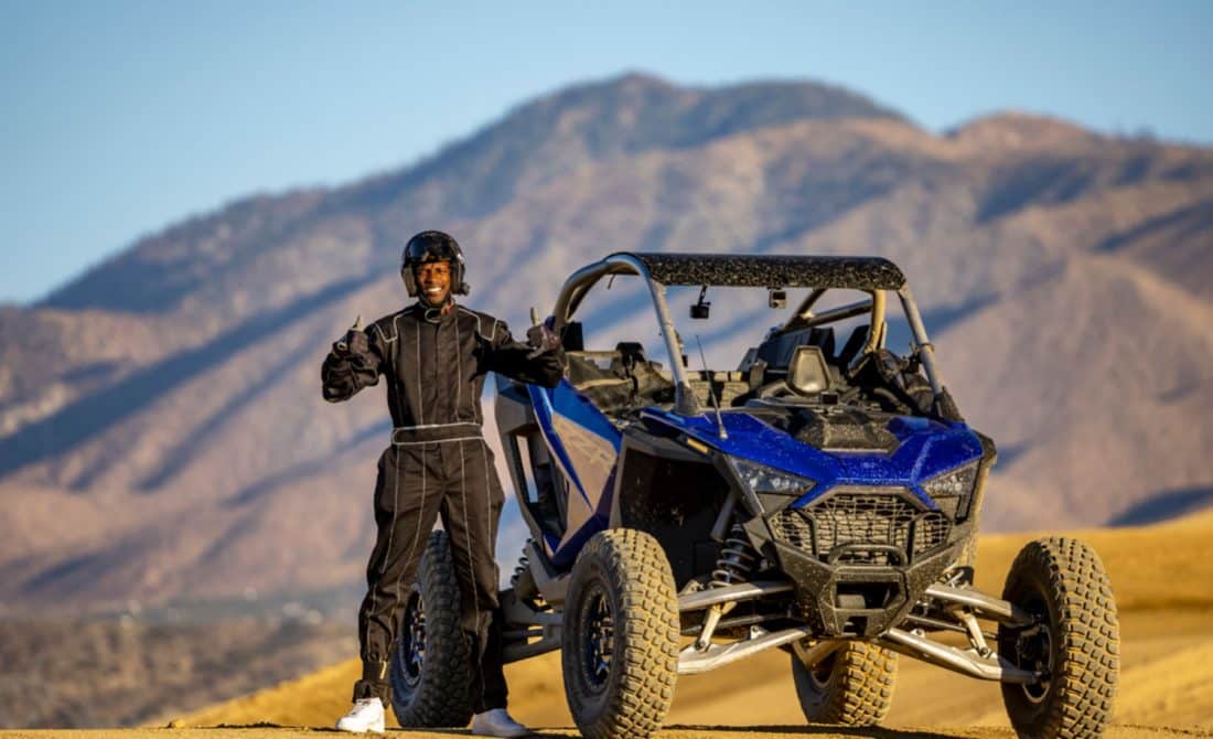 Chad “Ochocinco” Johnson, Rose Namajunas, Roy Jones Jr. & Chad Mendes Ride Shotgun for Extreme Joy Rides with Five-Time Off-Road Racing Champion RJ Anderson 