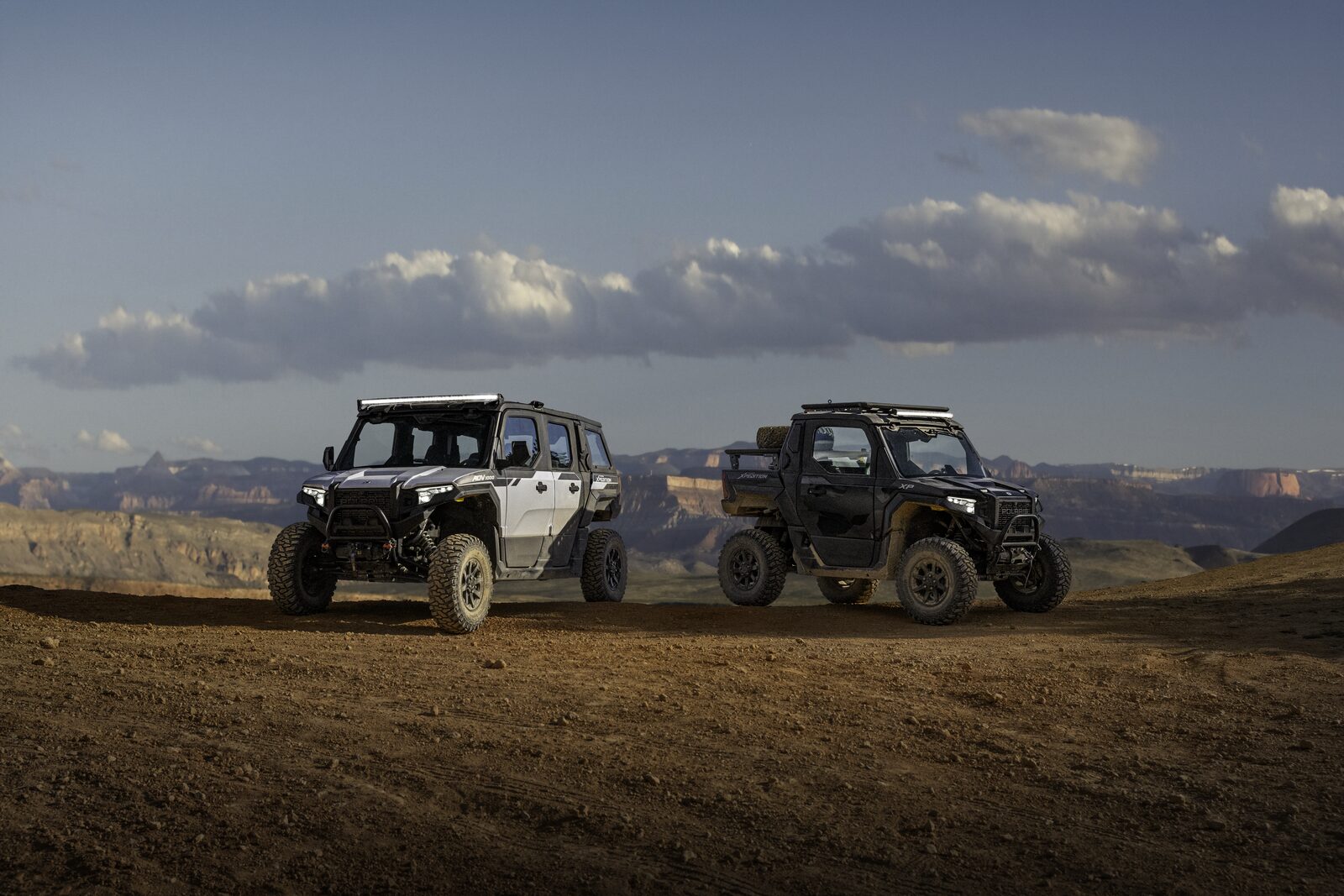 The 2027 Polaris XPEDITION is offered in XP and ADV models with two- and five-passenger seating.